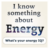 I know something about energy.