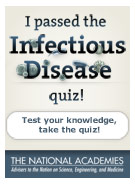 I passed the Infectious Disease quiz.